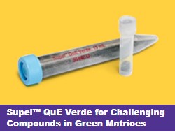 Suepl QuE Verde for Challenging Compounds